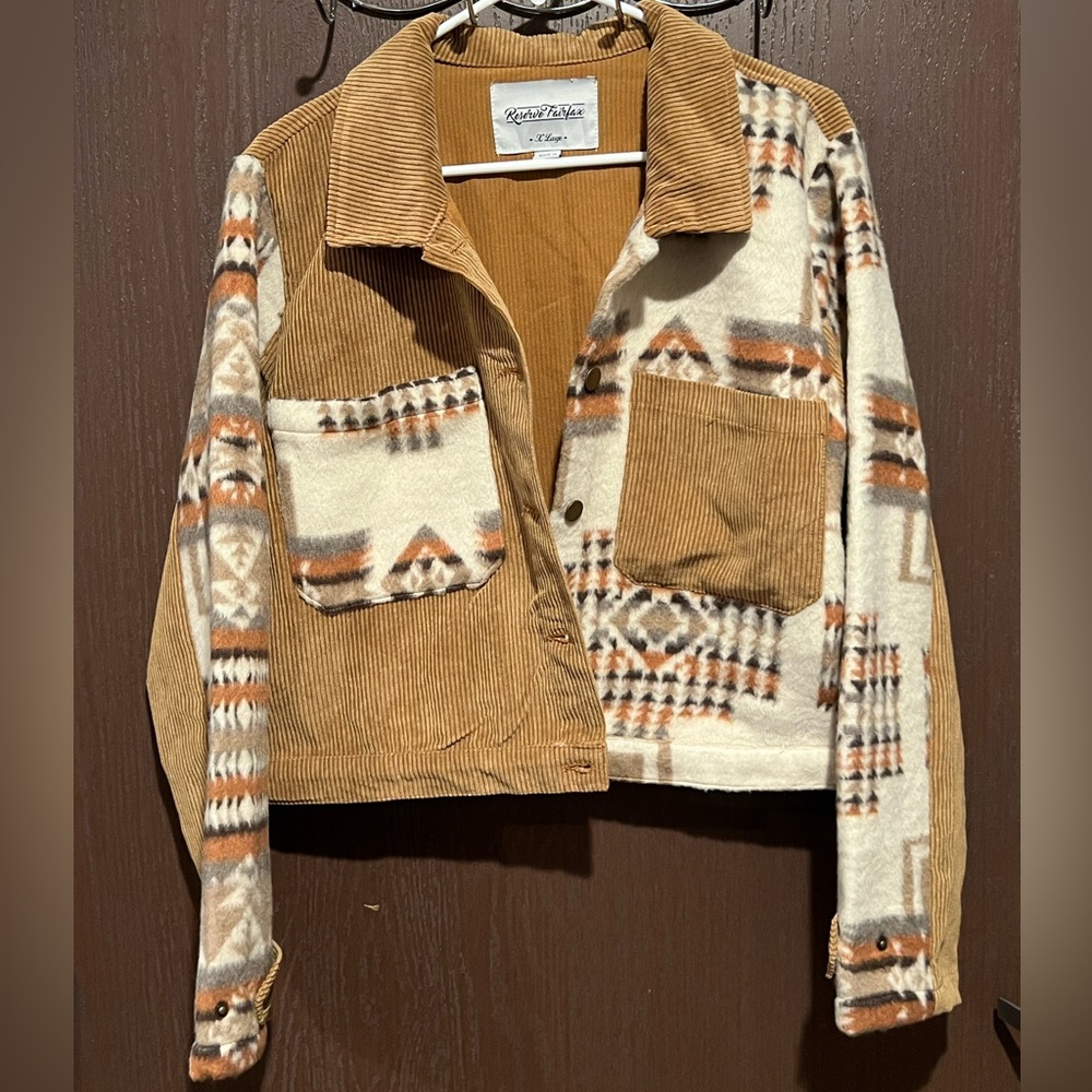 Cropped Western style Jacket